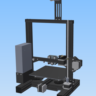 3D модель принтера Creality Ender 3