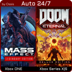 XBOX 24/7 Mass Effect Legendary DOOM Eternal Deluxe