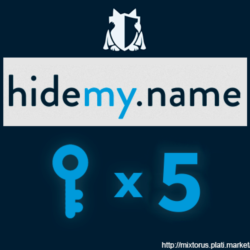 VPN HideMy.name   5 ключей по 24 часа каждый