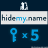 VPN HideMy.name   5 ключей по 24 часа каждый