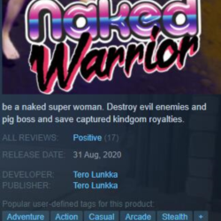 naked warrior steam key global
