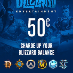 Battle.net 50 EUR Подарочная Карта Blizzard
