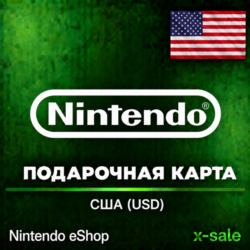 [АВТОВЫДАЧА] Карта Nintendo eShop (USA) США 5-300$. НИЗКАЯ ЦЕНА