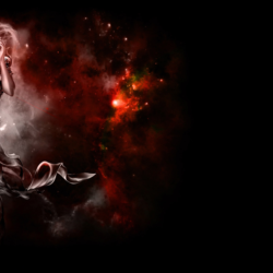 Steam фон профиля Space girl