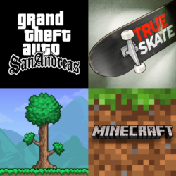 🎁 MINECRAFT   GTA SAN ANDREAS TERRARIA iPhone ios iPad