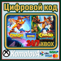 🌍 Crash Bandicoot - набор Quadrilogy XBOX / КЛЮЧ 🔑