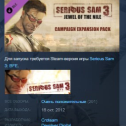 Serious Sam 3 Jewel of the Nile DLC АВТОДОСТАВКА STEAM РОССИЯ