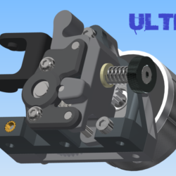 3D Экструдер  ULTRA и Godzila с креплением Sherpa Mini