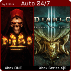 XBOX 24/7 Diablo II Resurrected Diablo III Eternal Coll