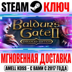 ⚫Baldur's Gate II: Enhanced Edition Steam Ключ РФ Мир