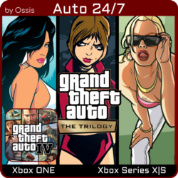 XBOX 24/7 GTA Trilogy Grand Theft Auto IV