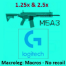 Battlefield 2042 - M5A3-1.25, 2.5x, скрипт для logitech