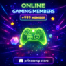 Discord Server Online Gaming Members 👾 100=5$