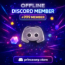 ⚫ Discord Server Offline Members | 100= 1$