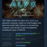 Half-Life: Alyx - Final Hours АВТОДОСТАВКА STEAM GLOBAL МГНОВЕННО ЛИЦЕНЗИЯ