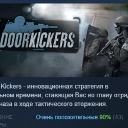 Door Kickers АВТОДОСТАВКА STEAM GLOBAL МГНОВЕННО ЛИЦЕНЗИЯ