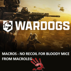 WARDOGS - MP5 и AMP9 - макросы для bloody, x7