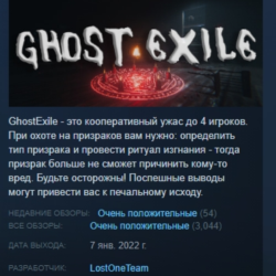 Ghost Exile АВТОДОСТАВКА STEAM GLOBAL МГНОВЕННО ЛИЦЕНЗИЯ