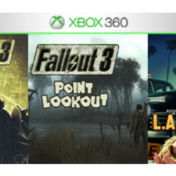 Fallout 3 / L.A.Noire   1 игра | XBOX 360 | перенос