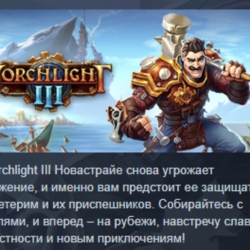 Torchlight 3 III АВТОДОСТАВКА STEAM GLOBAL МГНОВЕННО ЛИЦЕНЗИЯ