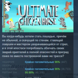 Ultimate Chicken Horse АВТОДОСТАВКА STEAM GLOBAL МГНОВЕННО ЛИЦЕНЗИЯ