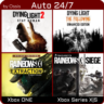 24/7 XBOX Dying Light Enhanced, Dying Light 2 Stay Human, Rainbow Six Extraction