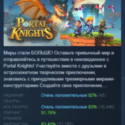 Portal Knights АВТОДОСТАВКА STEAM GLOBAL МГНОВЕННО ЛИЦЕНЗИЯ