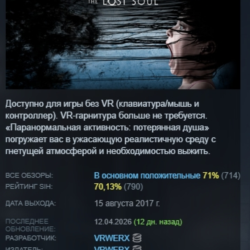 Paranormal Activity: The Lost Soul АВТОДОСТАВКА STEAM GLOBAL МГНОВЕННО ЛИЦЕНЗИЯ