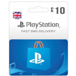 Playstation Network PSN  10 (UK) - без комиссии