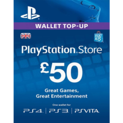 Playstation Network PSN  50 (UK) - без комиссии