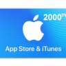 iTunes Gift Card (Россия) 2000
