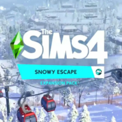 The Sims 4 Snowy Escape Origin/EA APP KEY ROW