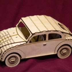 Wolkswagen Beetle файлы для лазерной резки DXF SVG CDR