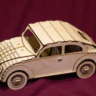 Wolkswagen Beetle файлы для лазерной резки DXF SVG CDR