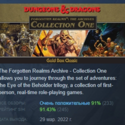 Forgotten Realms: The Archives - Collection One АВТОДОСТАВКА STEAM GLOBAL МГНОВЕННО Л