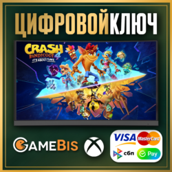 🟢 CRASH BANDICOOT 4: IT’S ABOUT TIME XBOX ONE & X|S 🔑