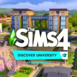 The Sims 4: Discover University Origin/EA APP KEY ROW