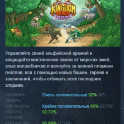 Kingdom Rush Origins - Tower Defense АВТОДОСТАВКА STEAM GLOBAL МГНОВЕННО ЛИЦЕНЗИЯ