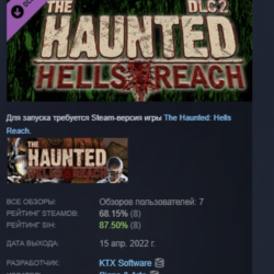 The Haunted: Hells Reach DLC 2 The Fog DLC STEAM РОССИЯ