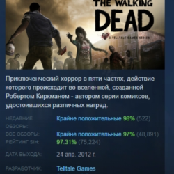 The Walking Dead АВТОДОСТАВКА STEAM GLOBAL МГНОВЕННО ЛИЦЕНЗИЯ