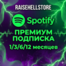 1/3/6/12 МЕС. SPOTIFY PREMIUM   РАБОТАЕТ В РФ | АВТО