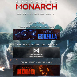 Call of Duty Warzone - Godzilla vs. Kong Calling Cards
