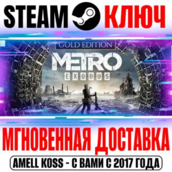 Metro Exodus Gold Edition  Enhanced ( 4 DLC) Steam Key