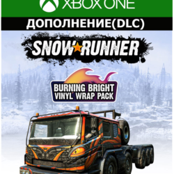SnowRunner - Burning Bright Vinyl Wrap Pack XBOX ONE🔑