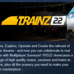 Trainz Railroad Simulator 2022 АВТОДОСТАВКА STEAM GLOBAL МГНОВЕННО ЛИЦЕНЗИЯ