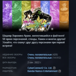 JoJo's Bizarre Adventure: All-Star Battle R Deluxe Edition АВТОДОСТАВКА STEAM GLOBAL