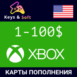 ✅ Xbox 🔥Gift Card 1-100$ (USA) [Без комиссии]