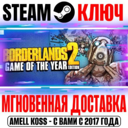 РОССИЯ МИР Borderlands 2 GOTY ( 12 DLC) | Handsome Collection ( 50 DLC) STEAM КЛЮЧ