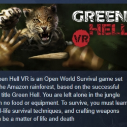 Green Hell VR АВТОДОСТАВКА STEAM GLOBAL МГНОВЕННО ЛИЦЕНЗИЯ