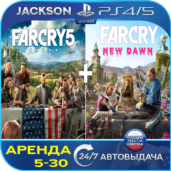 Far Cry 5   Far Cry New Dawn (PS4/PS5) RUS | Аренда 5 дней 